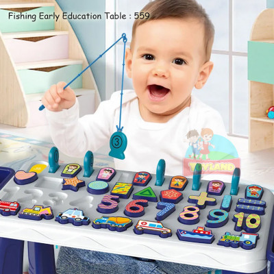 Fishing Early Education Table : 559